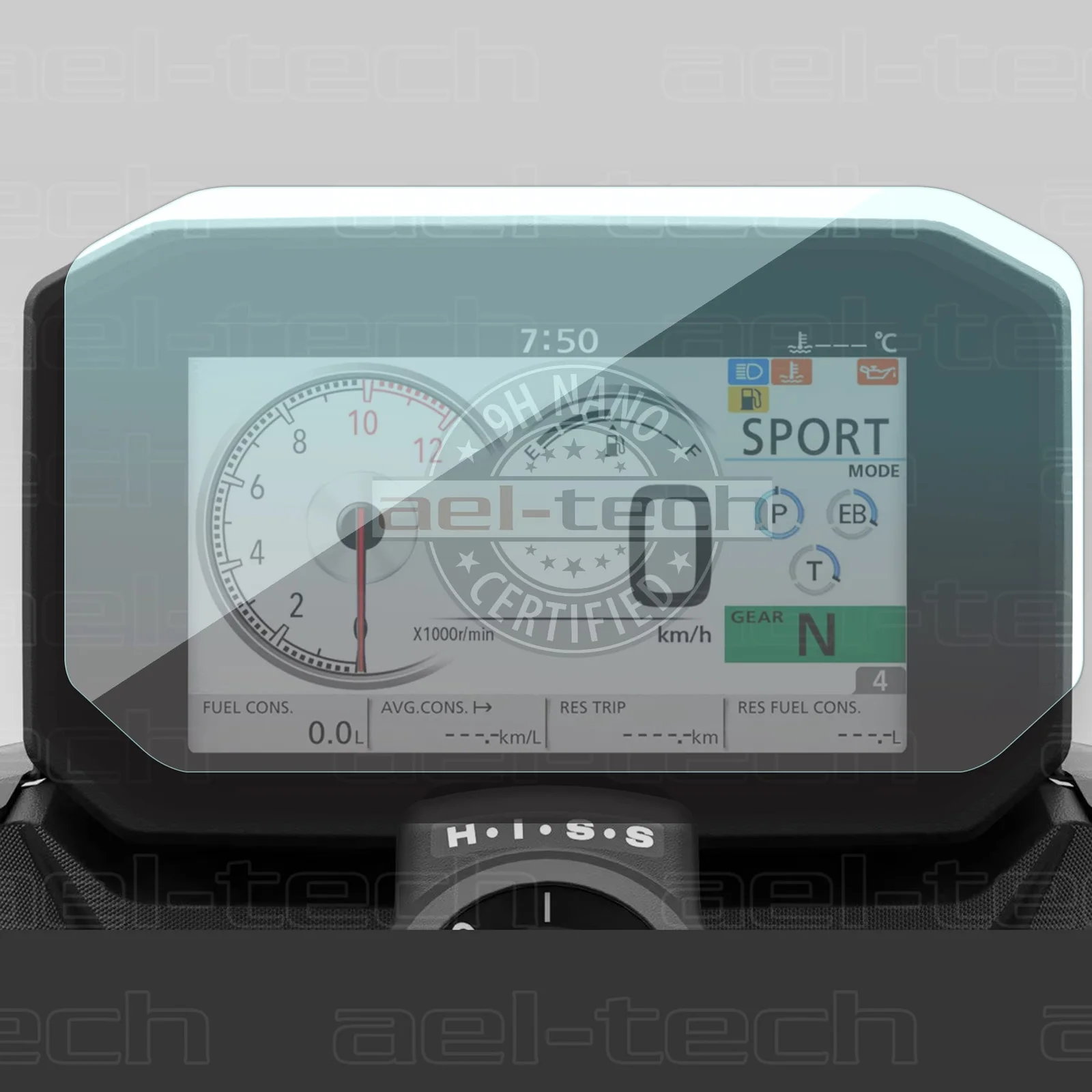 AEL-TECH - AEL-TECH HONDA CB 750 HORNET EKRAN/GÖSTERGE KORUYUCU 2022-2025 (1)