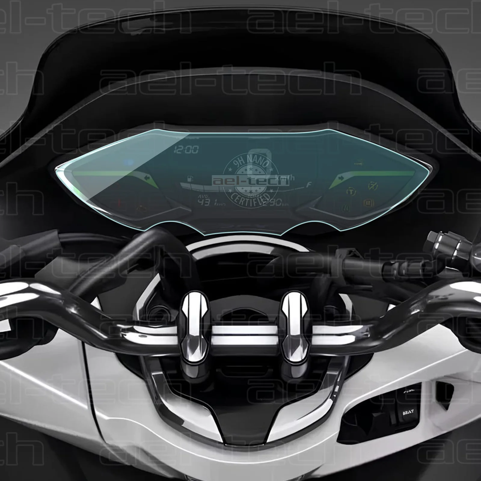 AEL-TECH - AEL-TECH HONDA PCX 125 EKRAN/GÖSTERGE KORUYUCU 2021-2024 (1)