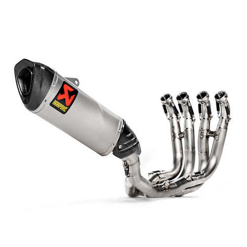 AKRAPOVIC S-B10R5-APLT BMW S1000R/M1000R(21-24)-S1000RR/M1000RR(19-24) RACING LINE (TITANIUM) EGZOZ
