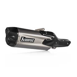 AKRAPOVIC S-H11SO3-HGIT HONDA NT1100 (22-24) SLIP-ON LINE (TITANIUM) EGZOZ - Thumbnail