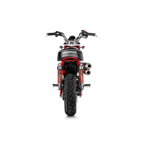 AKRAPOVIC S-H125SO5-FFT HONDA MONKEY (19-25) SLIP-ON LINE (TITANIUM) EGZOZ