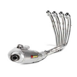 AKRAPOVIC S-H6R11-AFT HONDA CB650F-CBR650F(14-18)-CB650R-CBR650R(19-23) RACING LINE (TITANIUM) EGZOZ - Thumbnail