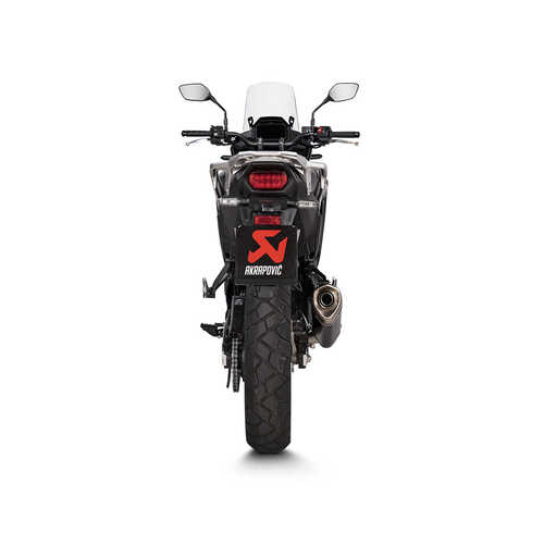AKRAPOVIC S-H7SO6-HRTBL HONDA XL750 TRANSALP (23-24) SLIP-ON LINE (TITANIUM) EGZOZ
