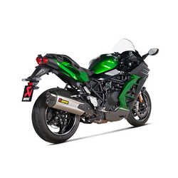 AKRAPOVIC S-K10SO30-HGIT KAWASAKI NINJA H2 SX (21-25) SLIP-ON LINE (TITANIUM) EGZOZ - Thumbnail