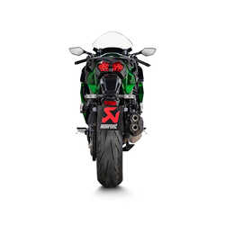 AKRAPOVIC S-K10SO30-HGIT KAWASAKI NINJA H2 SX (21-25) SLIP-ON LINE (TITANIUM) EGZOZ - Thumbnail