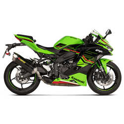 AKRAPOVIC - AKRAPOVIC S-K4SO8-HRC KAWASAKI NINJA ZX-4R (23-24) SLIP-ON LINE (TITANIUM) EGZOZ (1)