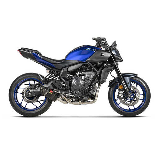 AKRAPOVIC S-Y7R2-AFC/1 YAMAHA MT-07/FZ-07 (25) RACING LINE (CARBON) EGZOZ