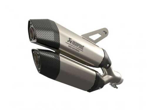 AKRAPOVIC TITANIUM SLIP ON SILENCER BMW R1300 GS 2023-2024 (TITANIUM) EGZOZ