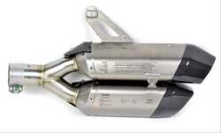 AKRAPOVIC TITANIUM SLIP ON SILENCER BMW R1300 GS 2023-2024 (TITANIUM) EGZOZ - Thumbnail