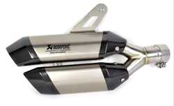 AKRAPOVIC TITANIUM SLIP ON SILENCER BMW R1300 GS 2023-2024 (TITANIUM) EGZOZ - Thumbnail