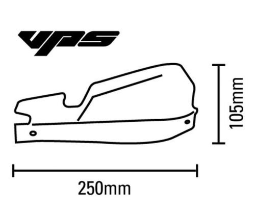 BARKBUSTERS VPS PLASTİK EL KORUMA BEYAZ