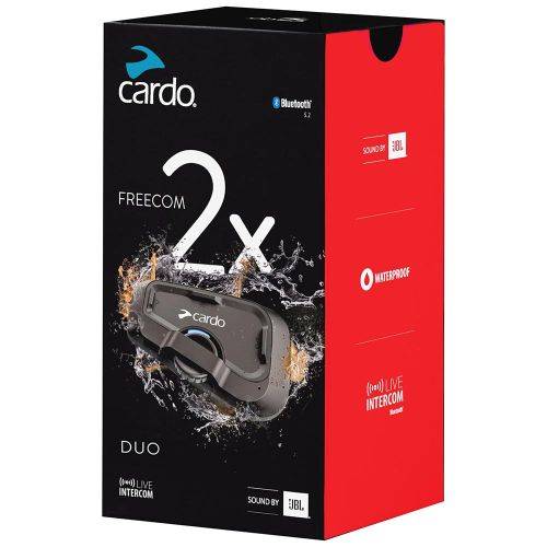 CARDO FREECOM 2X BLUETOOTH VE INTERCOM İKİLİ PAKET