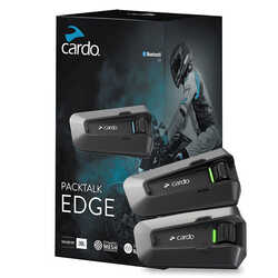CARDO - CARDO PACKTALK EDGE DUO JBL BLUETOOTH VE INTERCOM (İKİLİ PAKET)