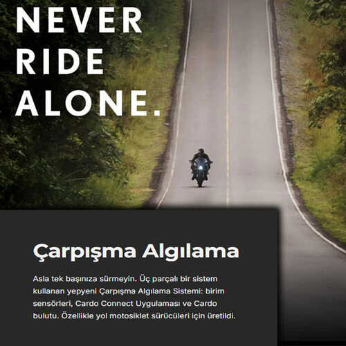 CARDO PACKTALK PRO JBL BLUETOOTH VE INTERCOM (TEKLİ PAKET)
