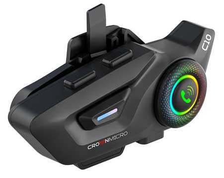 CROWN MICRO C10 BLUETOOTH VE INTERCOM SİSTEMİ