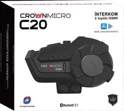 CROWN MICRO - CROWN MICRO C20 BLUETOOTH VE INTERCOM SİSTEMİ
