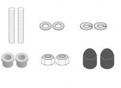 GIVI - GIVI 02VKIT SMART BAR BAGLANTI KIT (MT-07 - MT-09 TRACER - TRACER 900)