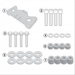 GIVI - GIVI 1152KIT HONDA CB500F (16-18) YAN ÇANTA TASIYICI BAGLANTI KITI