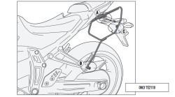 GIVI - GIVI 2118KIT YAMAHA MT-07 (14-17) YAN ÇANTA TASIYICI BAGLANTI KITI (1)