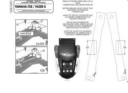 GIVI 366KIT YAMAHA FZ8-FAZER8 (10-15) YAN ÇANTA TASIYICI BAGLANTI KITI - Thumbnail