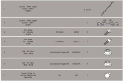 GIVI - GIVI 4108FZ KAWASAKI NINJA 300 (13-18) ARKA ÇANTA TAŞIYICI (1)