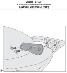 GIVI 4114KIT KAWASAKI VERSYS 650 (15-18) YAN ÇANTA TASIYICI BAGLANTI KITI - Thumbnail