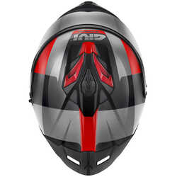 GIVI 50.3 VISION SİYAH-TITANIUM-KIRMIZI KASK - Thumbnail