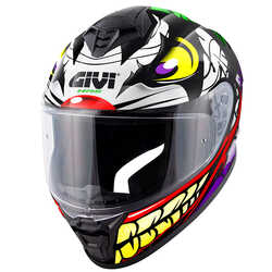 GIVI - GIVI 50.X JOKE SİYAH KASK (1)