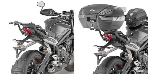 GIVI 6412FZ TRIUMPH STREET TRIPLE 765 (17-20) ARKA ÇANTA TAŞIYICI