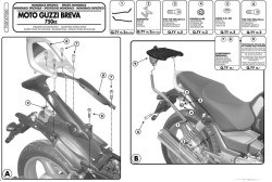 GIVI - GIVI 703F MOTO GUZZI BREVA 750 (03-12) ARKA ÇANTA TAŞIYICI (1)