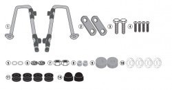 GIVI - GIVI A1168A HONDA SUPER CUB C125 (18-22) RÜZGAR SİPERLİK BAĞLANTISI