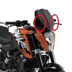 GIVI - GIVI A7701A KTM DUKE 125-200-390 (11-16) RÜZGAR SİPERLİK BAĞLANTISI GIVI - GIVI A7701A KTM DUKE 125-200-390 (11-16) RÜZGAR SİPERLİK BAĞLANTISI