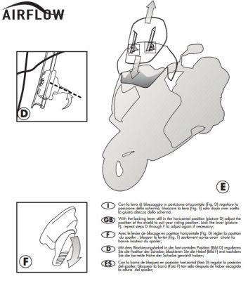 GIVI AF4105 KAWASAKI VERSYS 650 (15-16) -1000 (12-16) RÜZGAR SİPERLİK
