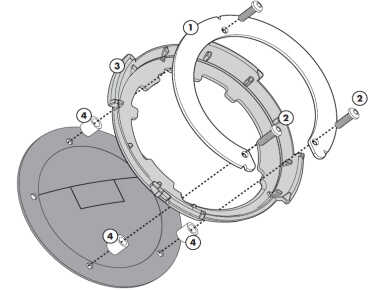 GIVI BF04 DEPOÜSTÜ ÇANTA APARATI (KAWASAKI)