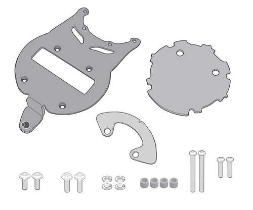 GIVI BF51 DEPOÜSTÜ ÇANTA APARATI (KTM)