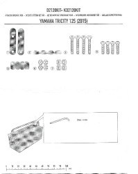 GIVI - GIVI D2120KIT YAMAHA TRICITY 125-155 (14-22) RÜZGAR SİPERLİK BAĞLANTISI (1)