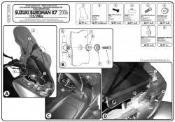 GIVI - GIVI D267KIT SUZUKI BURGMAN 125-200 ABS (14-23) RÜZGAR SİPERLİK BAĞLANTI