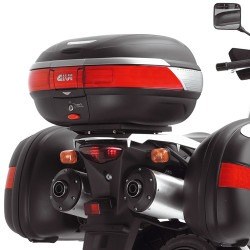 GIVI E528 SUZUKI DL 650-1000 V-STROM (02-11) - KAWASAKI KLV 1000 (04-10) ARKA ÇANTA TAŞIYICI - Thumbnail