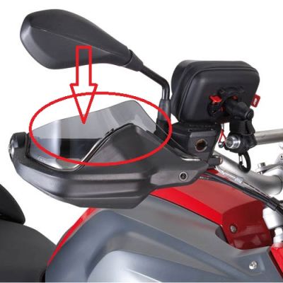 GIVI EH5108 BMW F800GS-F850GS-R1200GS - R1200GS ADVENTURE (13-20)-R1250GS (19-23) EL KORUMA UZANTISI