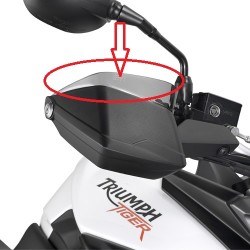 GIVI - GIVI EH6401 TRIUMPH TIGER 800 - 800XC (11-14) EL KORUMA UZANTISI
