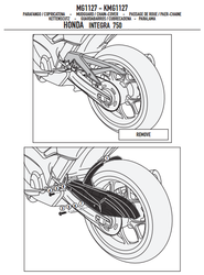 GIVI HONDA INTEGRA 750 HUGGER - Thumbnail