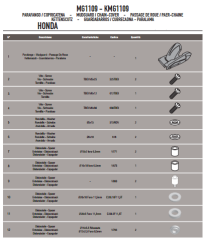 GIVI - GIVI MG1109 HONDA NC 700 X-S - NC 750 X-S - INTEGRA 700 ZINCIR MUHAFAZA VE ÇAMURLUK (1)