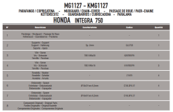 GIVI - GIVI MG1127 HONDA INTEGRA 750 (14-18) ZINCIR MUHAFAZA VE ÇAMURLUK (1)