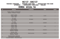 GIVI MG1127 HONDA INTEGRA 750 (14-18) ZINCIR MUHAFAZA VE ÇAMURLUK - Thumbnail