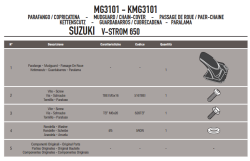 GIVI MG3101 SUZUKI DL 650 V-STROM (11-16) ZINCIR MUHAFAZA VE ÇAMURLUK - Thumbnail