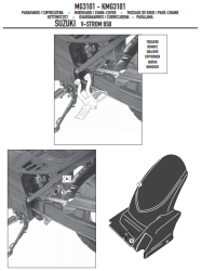 GIVI MG3101 SUZUKI DL 650 V-STROM (11-16) ZINCIR MUHAFAZA VE ÇAMURLUK - Thumbnail