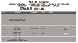 GIVI MG4103 KAWASAKI VERSYS 650 (06-18) ZINCIR MUHAFAZA VE ÇAMURLUK - Thumbnail