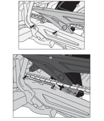 GIVI MG6401 TRIUMPH TIGER 800 - 800XC - 800XR (11-18) ZINCIR MUHAFAZA VE ÇAMURLUK - Thumbnail