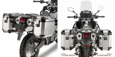 GIVI PL1111CAM HONDA NC 700 X-S - NC 750 X-S - NC 750 X-S DCT (12-15) YAN ÇANTA TASIYICI