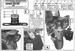 GIVI PL166 HONDA VFR 800 VTEC (02-11) YAN ÇANTA TASIYICI - Thumbnail